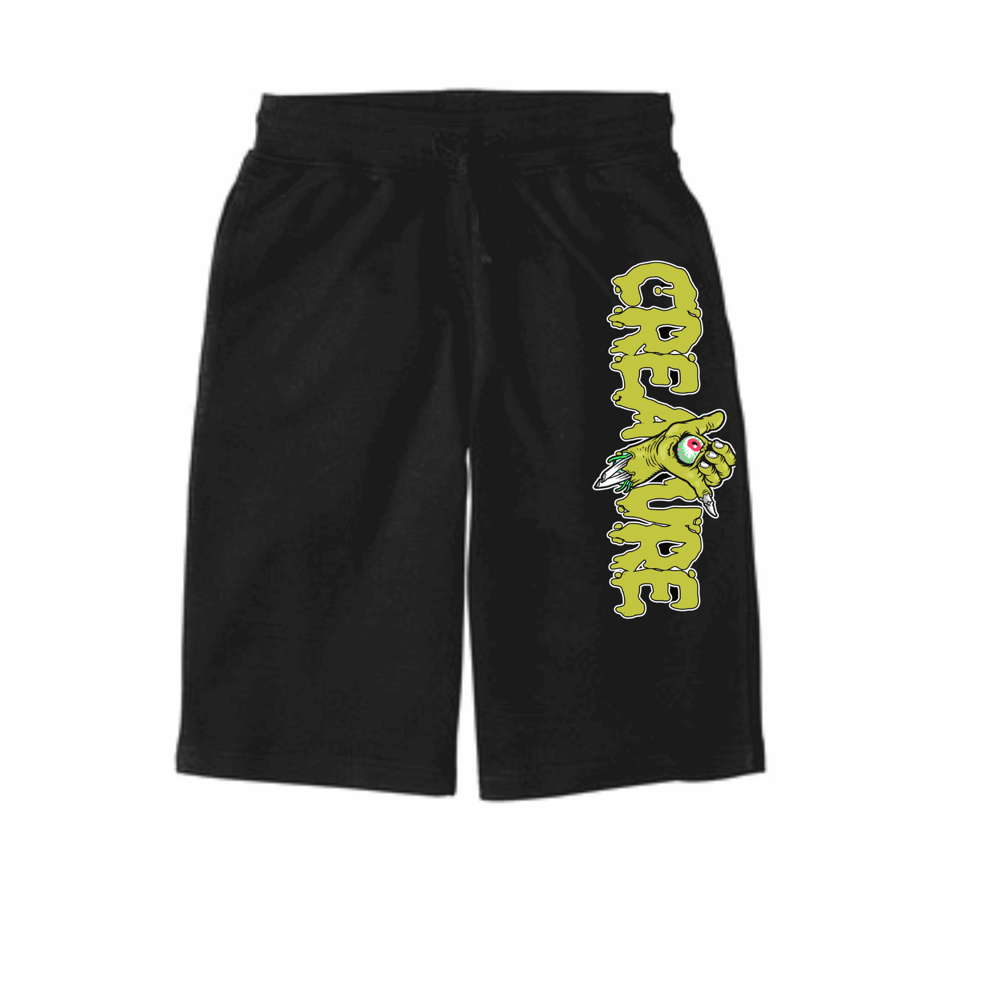 Shorts with on sale monster face